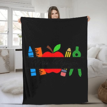 Discover Mrs.Nguyen Teacher Name Preschool Kindergarten Fleece Blankets