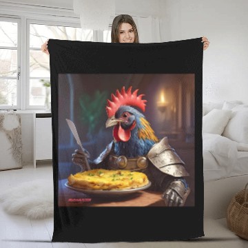 Discover High Crested Member of the Royal Dawn Patrol Fleece Blankets