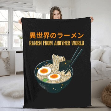 Discover ramen noodles A Taste of Another Worlds Fleece Blankets