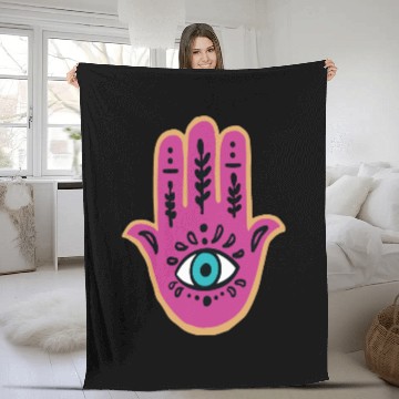 Discover Eye Spiritual Aesthetic Esoteric Mystical Themed Fleece Blankets