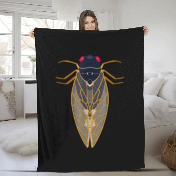 Discover Cicada Lover Fest 2024 Fleece Blankets