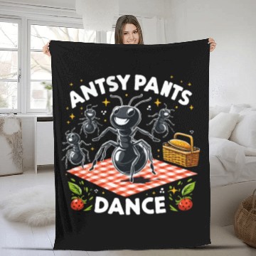 Discover Antsy Pants Dance Fleece Blankets