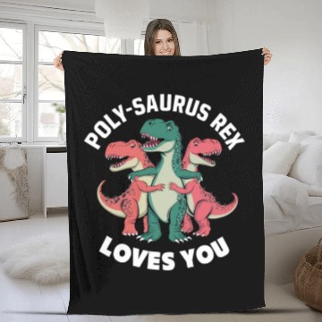 Discover Polyamorous community Polyamorous Parenting Loving Fleece Blankets