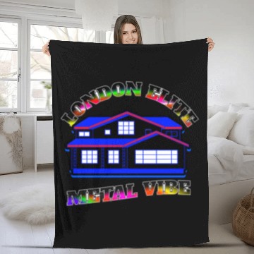 Discover "London Pulse: Wear the City's Beat". Fleece Blankets