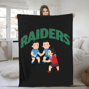 Discover Raiders Fleece Blankets