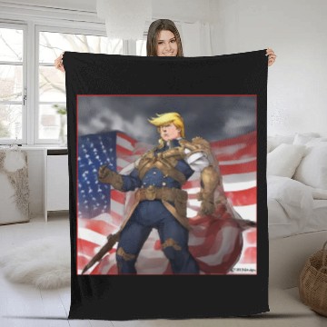 Discover TRUMP! Fleece Blankets