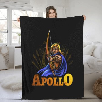 Discover Ancient Greek Mythology Gods Monsters Fleece Blankets