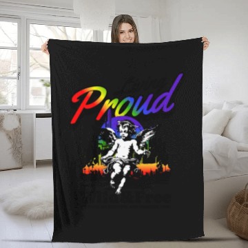 Discover Love Is Love Pride Colors Of Rainbow Equality fun Fleece Blankets