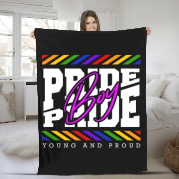 Discover Love Is Love Pride Colors Of Rainbow Equality fun Fleece Blankets