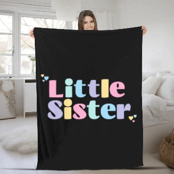 Discover Little Sister Fleece Blankets