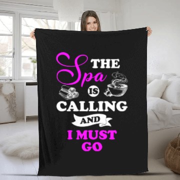 Discover Wellness Meditation Health Care Fleece Blankets