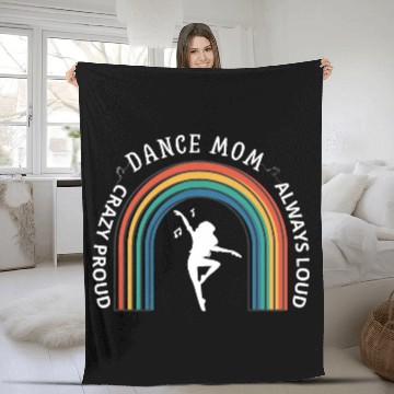 Discover Dance Mom Life Fleece Blankets
