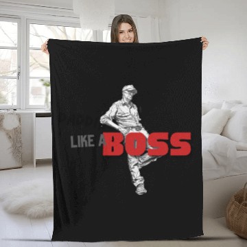 Discover Dadding like a Boss Fleece Blankets