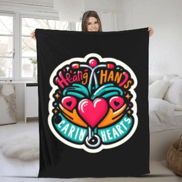 Discover Medical Design with Quote. Fleece Blankets