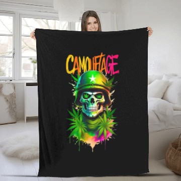 Discover CAMOUFLAGE Fleece Blankets