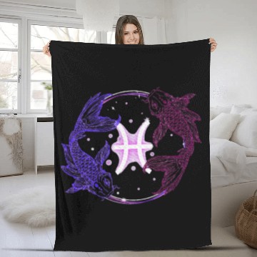 Discover Pisces February March Birthday Horoscope Lover Fleece Blankets