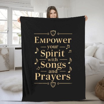 Discover Choral music Religious singing Faith-based music Fleece Blankets