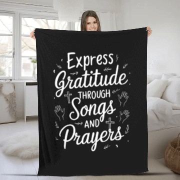 Discover Choral music Religious singing Faith-based music Fleece Blankets