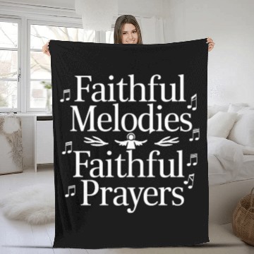 Discover Choral music Religious singing Faith-based music Fleece Blankets