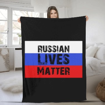 Discover Russian Matter Russia Clothes Fleece Blankets