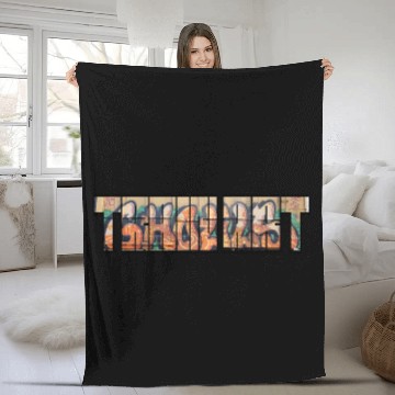 Discover Train Art Number 1 Fleece Blankets