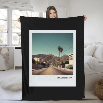 Discover Mono Enterprises "Travels" - Hollywood ed. #2 Fleece Blankets
