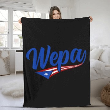 Discover Wepa Puerto Rico Spanish Fleece Blankets