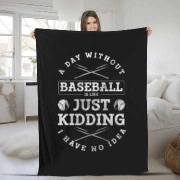 Discover Sport Baseball Bat Ball Sport Coach Fleece Blankets