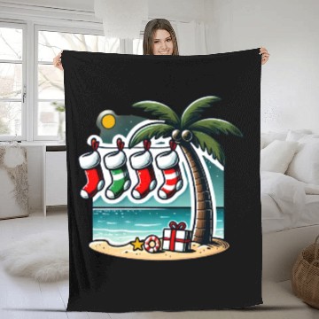 Discover Its Christmas in July folks! Fleece Blankets