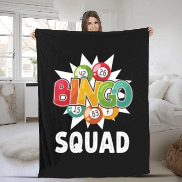 Discover Bingo Squad Fleece Blankets