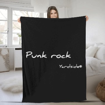 Discover punk rock Yardside Fleece Blankets