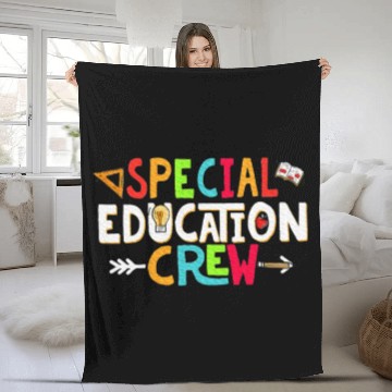 Discover Special Educators Special Ed Teacher Fleece Blankets