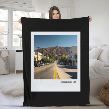 Discover Mono Enterprises "Travels" - Hollywood ed. #1 Fleece Blankets