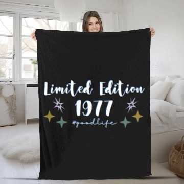 Discover Limited Edition 1977 #goodlife Mens And Womens cel Fleece Blankets