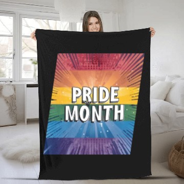 Discover LGBTQ Pride Month Fleece Blankets
