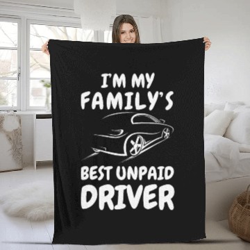 Discover Car Guy Auto Racing Mechanic Saying Outfit Fleece Blankets