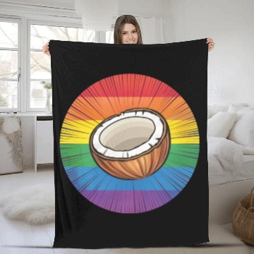 Discover LGBTQ Coconut Fleece Blankets