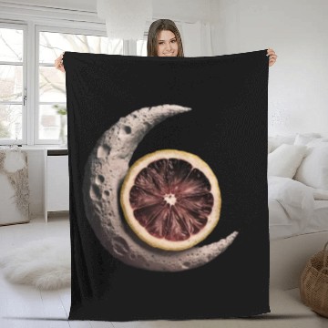 Discover LUNAR FRUIT Essential Fleece Blankets