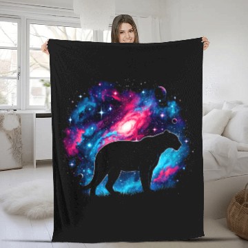 Discover Cool Galaxy Graphic Space Art Fleece Blankets