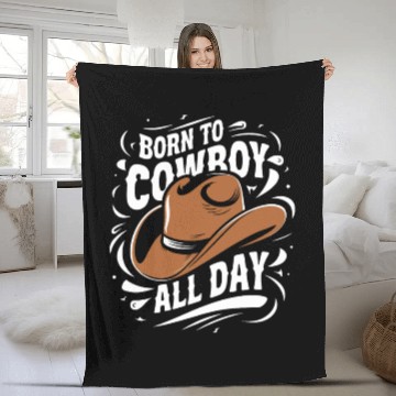 Discover Cowboy Lifestyle Western Theme with Horses and Fleece Blankets