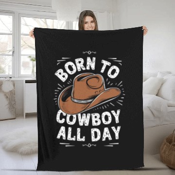 Discover Cowboy Lifestyle Western Theme with Horses and Fleece Blankets