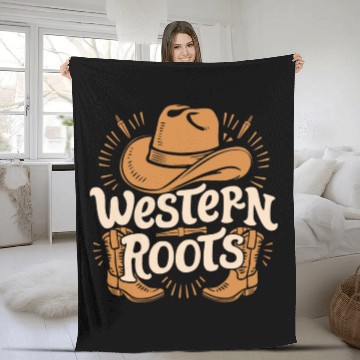 Discover Cowboy Lifestyle Western Theme with Horses and Fleece Blankets