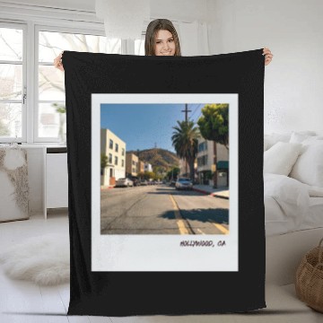Discover Mono Enterprises "Travels" Hollywood #3 Fleece Blankets