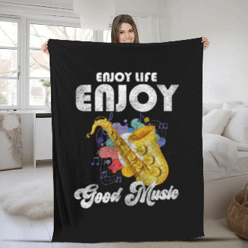 Discover Musician Artist Solo Entertainer Performance Fleece Blankets