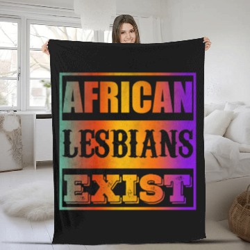 Discover African lesbians exist Fleece Blankets