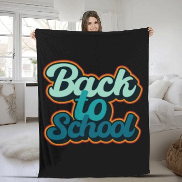 Discover Back to school kids or teacher appreciation gift Fleece Blankets