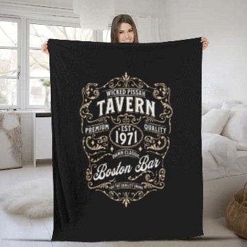Discover Wicked Pissah Boston Bar Funny Wicked Pissah Fleece Blankets