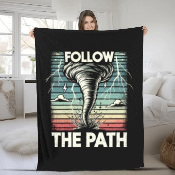 Discover Tornado Chasing Adventures: Embrace Nature's Fury Fleece Blankets