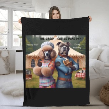 Discover Cool fun food animal Fleece Blankets