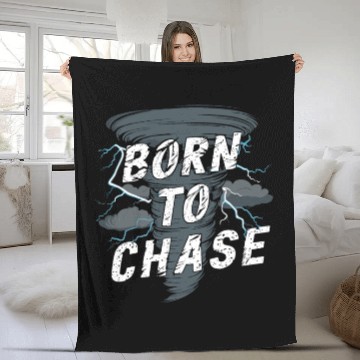 Discover Tornado Chasing Adventures: Embrace Nature's Fury Fleece Blankets